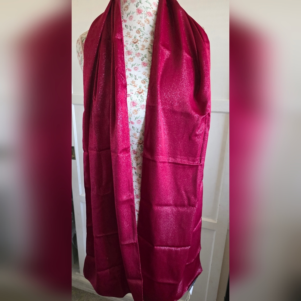 Jessica McClintock Elegant Pink Scarf/Shawl